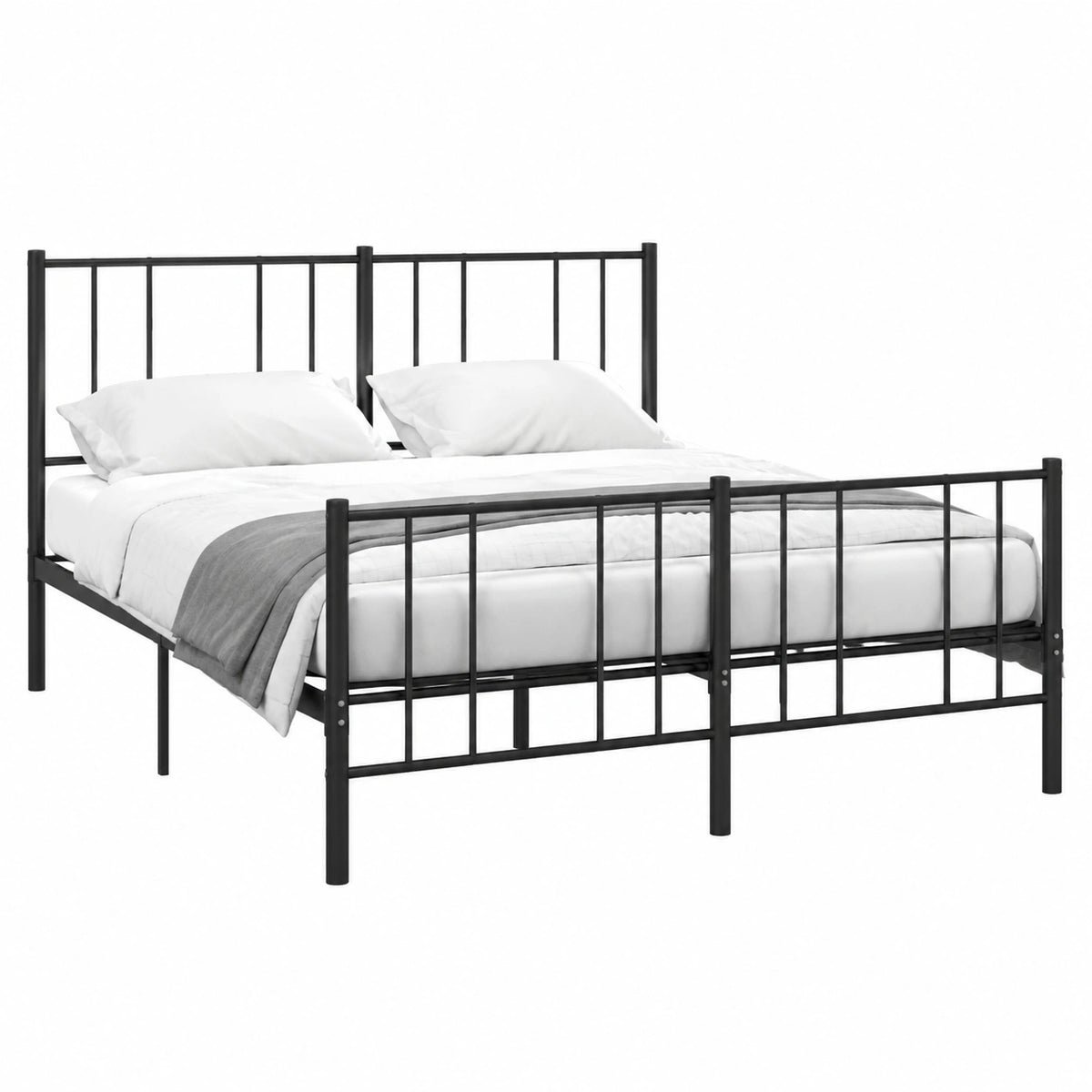 Set di 2 comodini sospesi in legno bianco lucido con vano contenitore