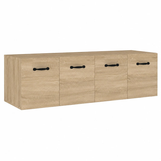 Coppia di armadi in rovere Sonoma 80x35x36,5 cm con due scomparti multiuso