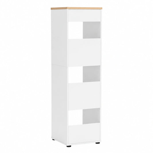 Armadietto Multiuso Bianco Opaco 45x60x155 cm - Solea di Schildmeyer
